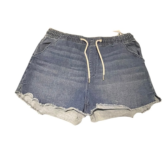 Guess Pants - Guess Denim Blue Women's Shorts Size: XL